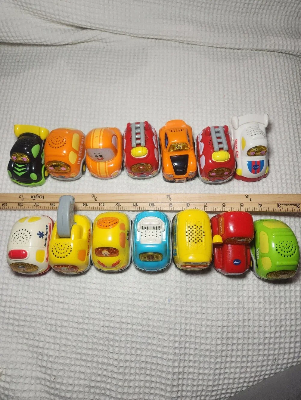VTech Go! Go! Smart Wheels Set Of 14 Half Tested And Working Half Untested!